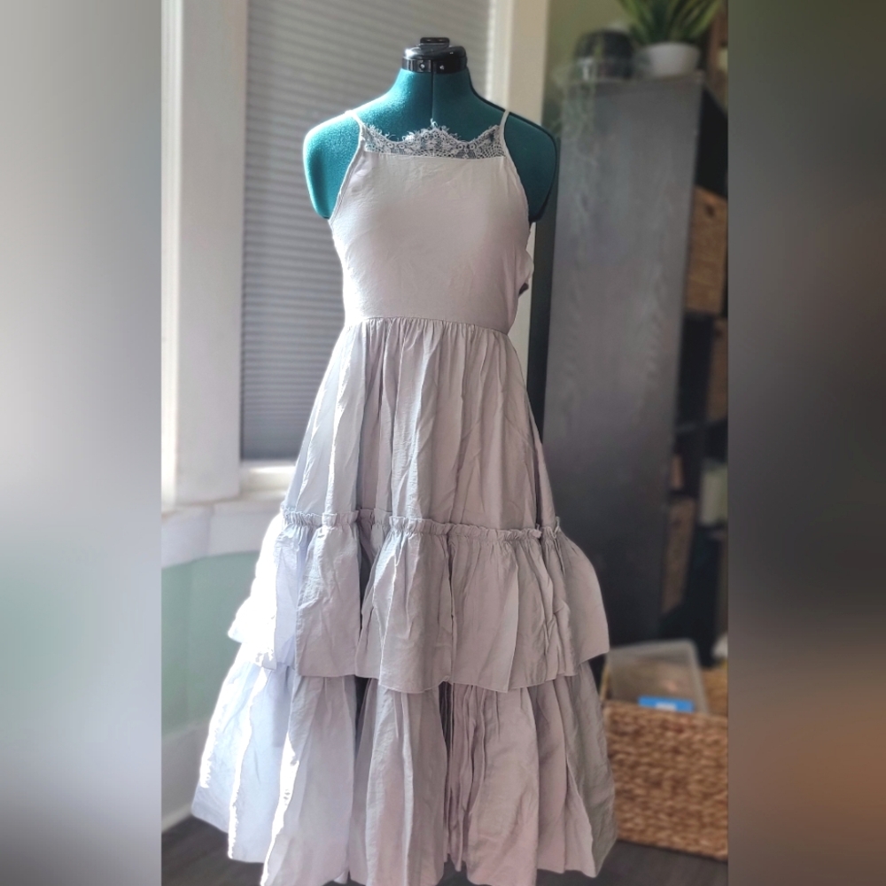 Joyfolie catrin dress size 12 very light blue!